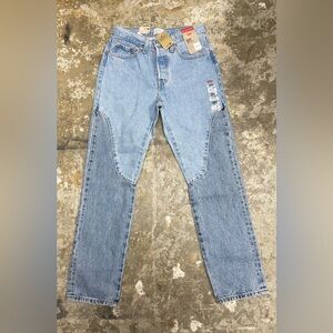 NWT Levi's 501 Original Women's High Rise Straight Leg Jeans - SZ 27x30
